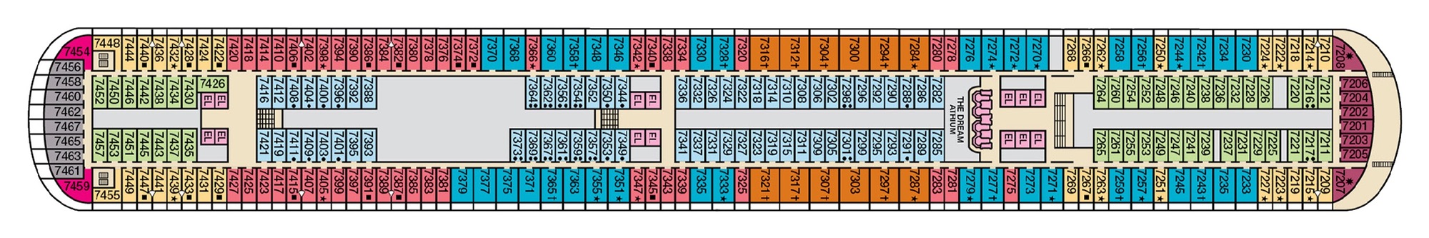 Deck 7 - Empress plan